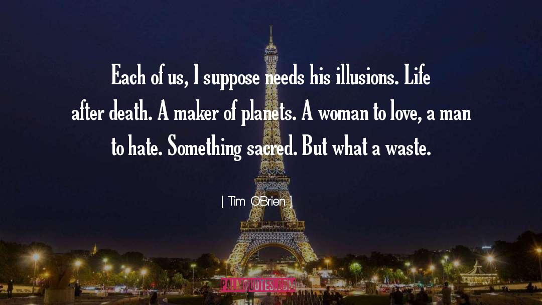 Love Faded quotes by Tim O'Brien