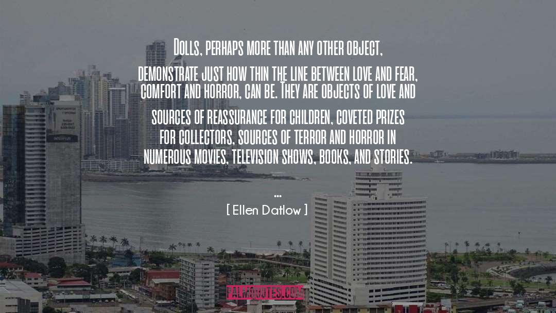 Love Fear quotes by Ellen Datlow