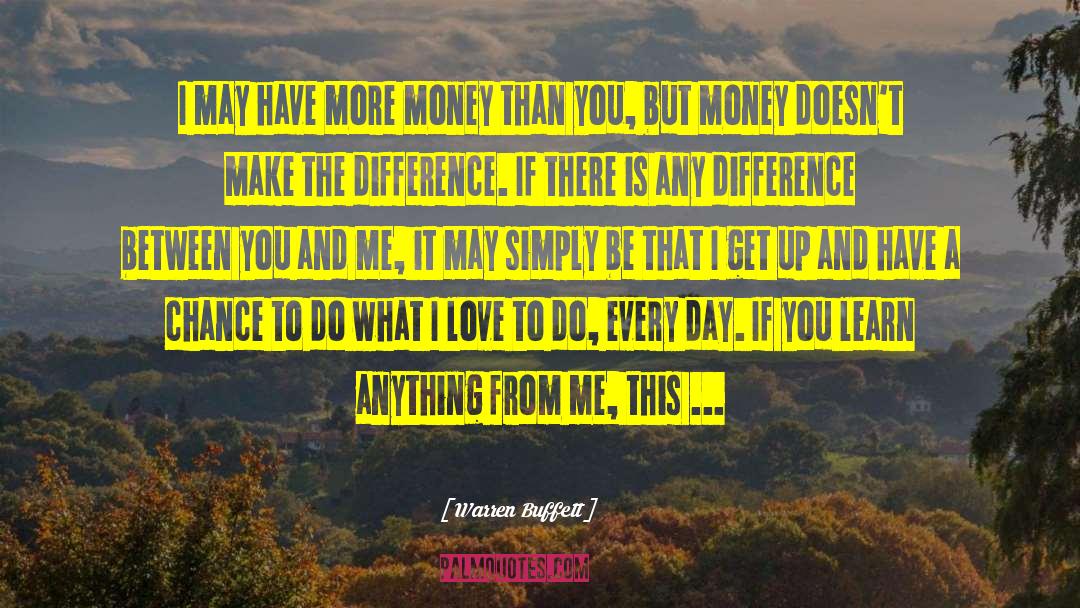 Love Feeling quotes by Warren Buffett