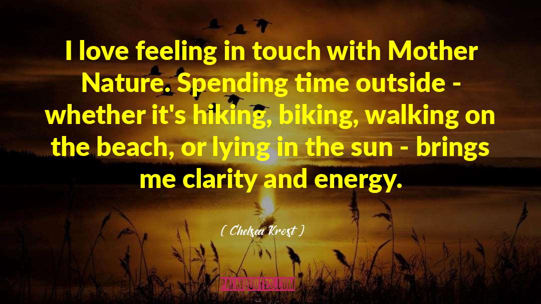 Love Feeling quotes by Chelsea Krost
