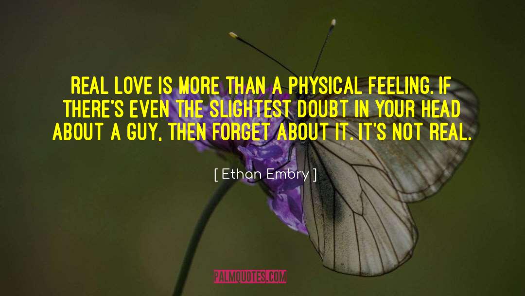 Love Feeling quotes by Ethan Embry