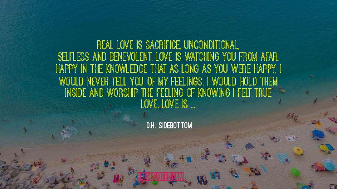 Love Fiercely quotes by D.H. Sidebottom