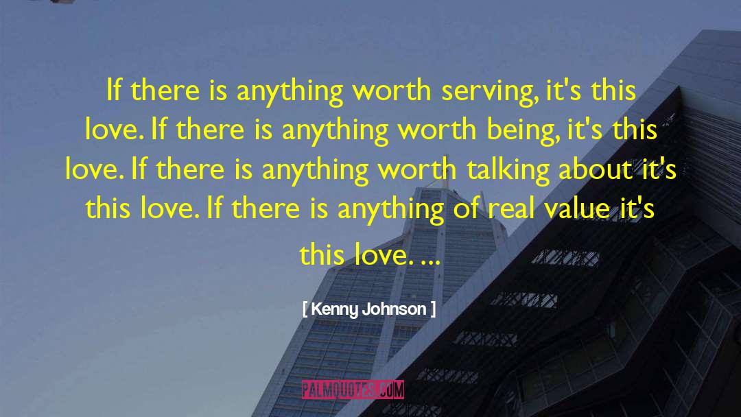Love Fights quotes by Kenny Johnson