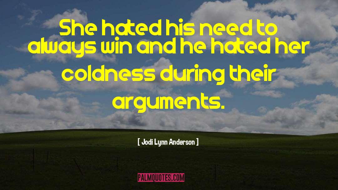Love Fights quotes by Jodi Lynn Anderson