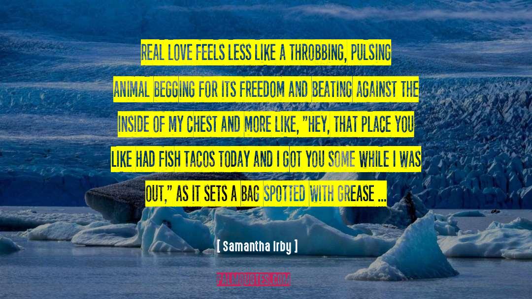 Love For Animal quotes by Samantha Irby