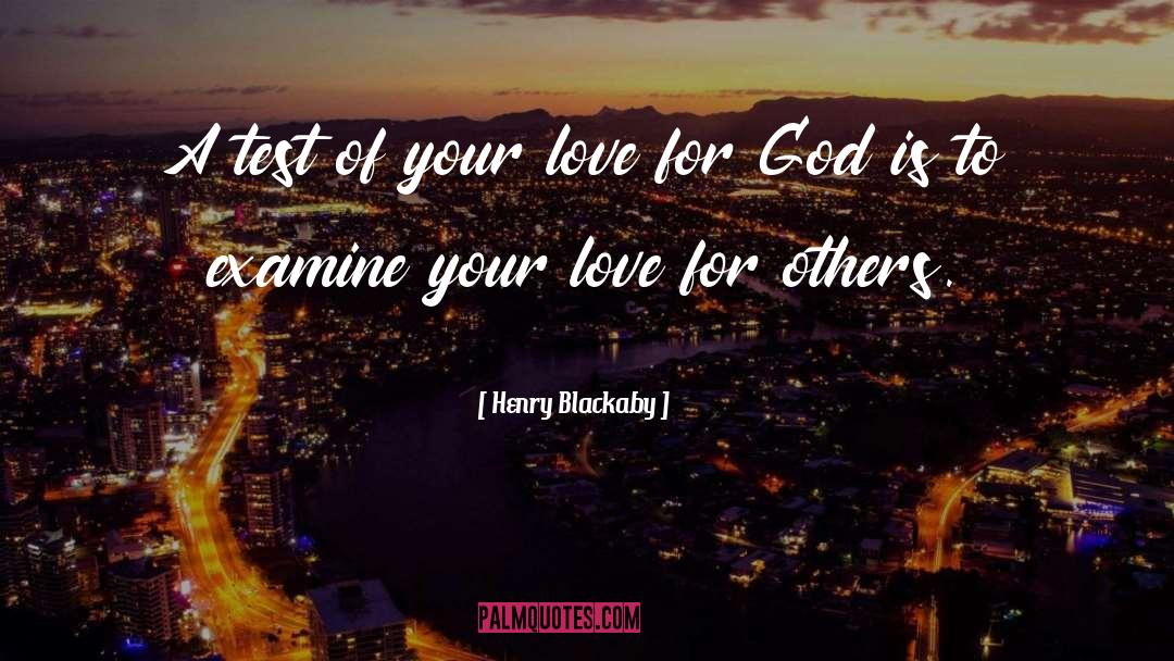 Love For God quotes by Henry Blackaby