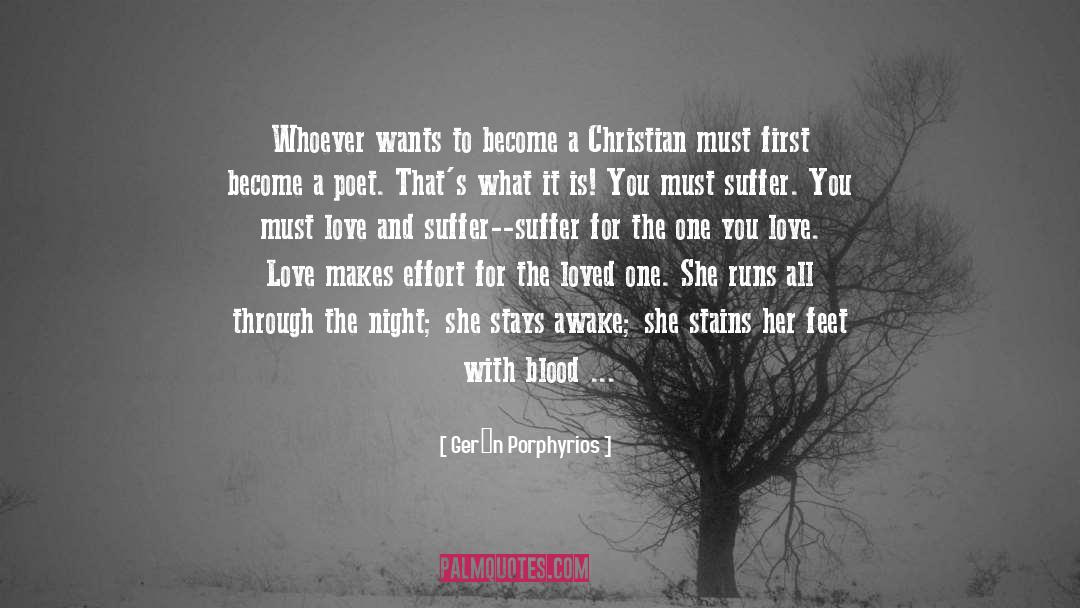 Love For Jesus quotes by Gerōn Porphyrios