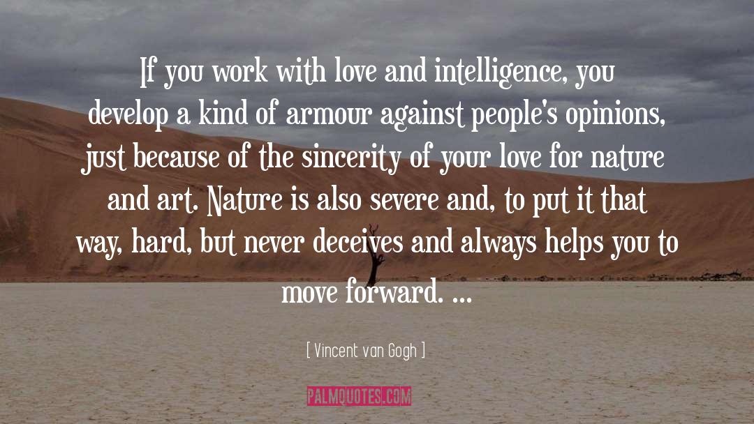 Love For Nature quotes by Vincent Van Gogh