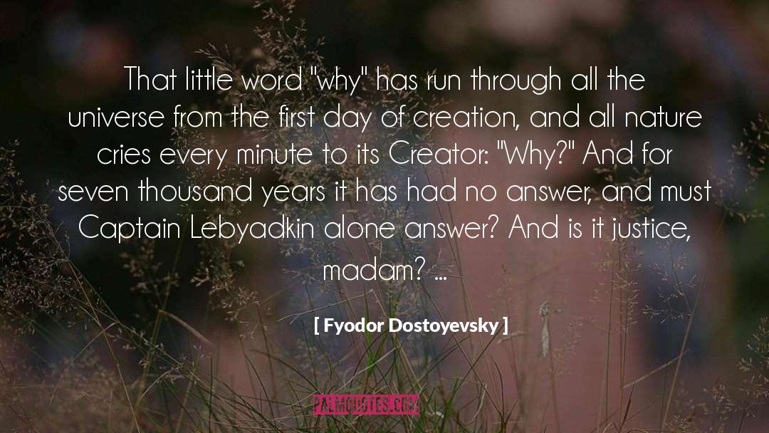 Love For Nature quotes by Fyodor Dostoyevsky
