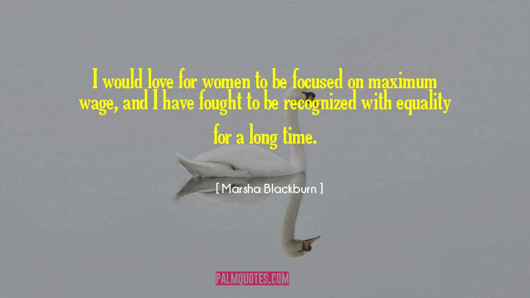 Love For Women quotes by Marsha Blackburn