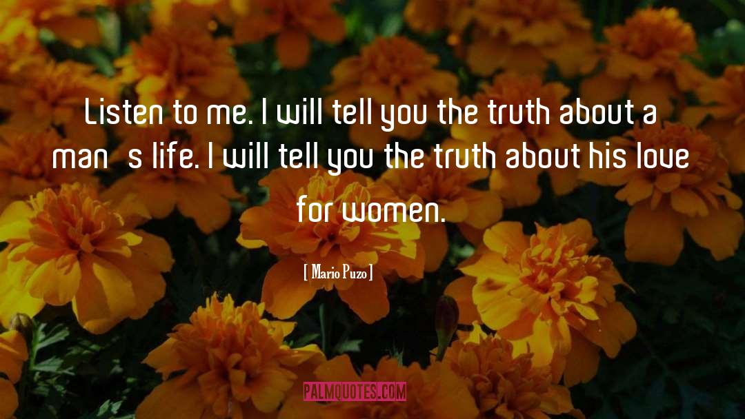 Love For Women quotes by Mario Puzo
