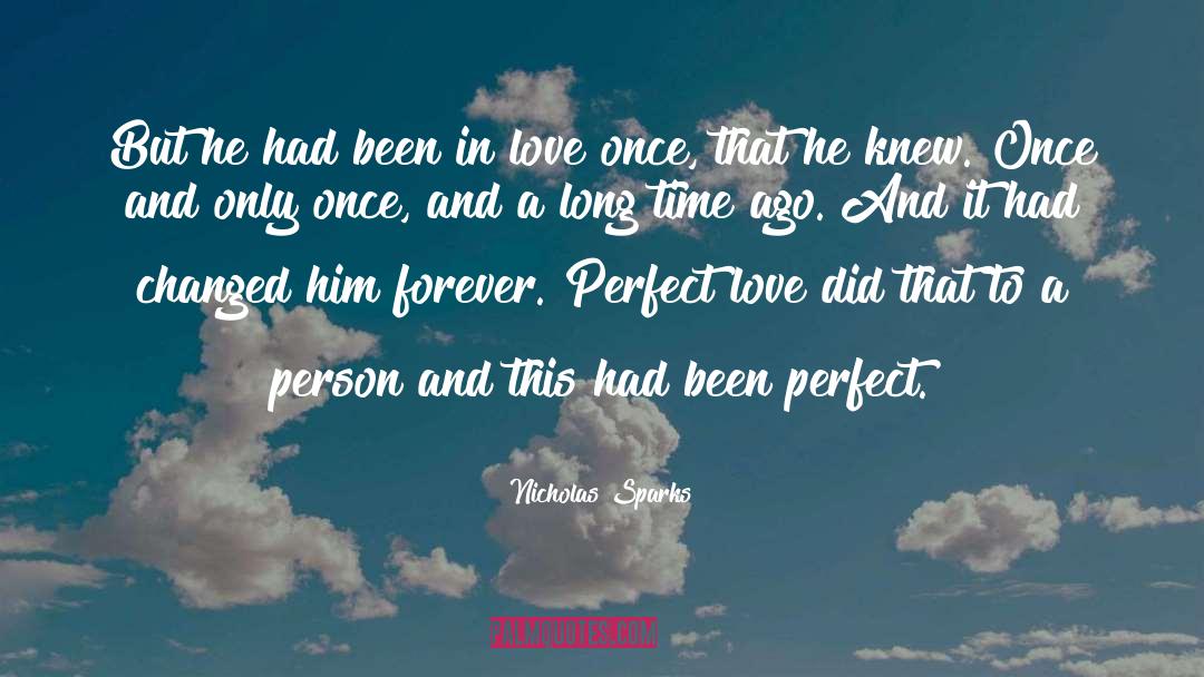 Love Forever quotes by Nicholas Sparks