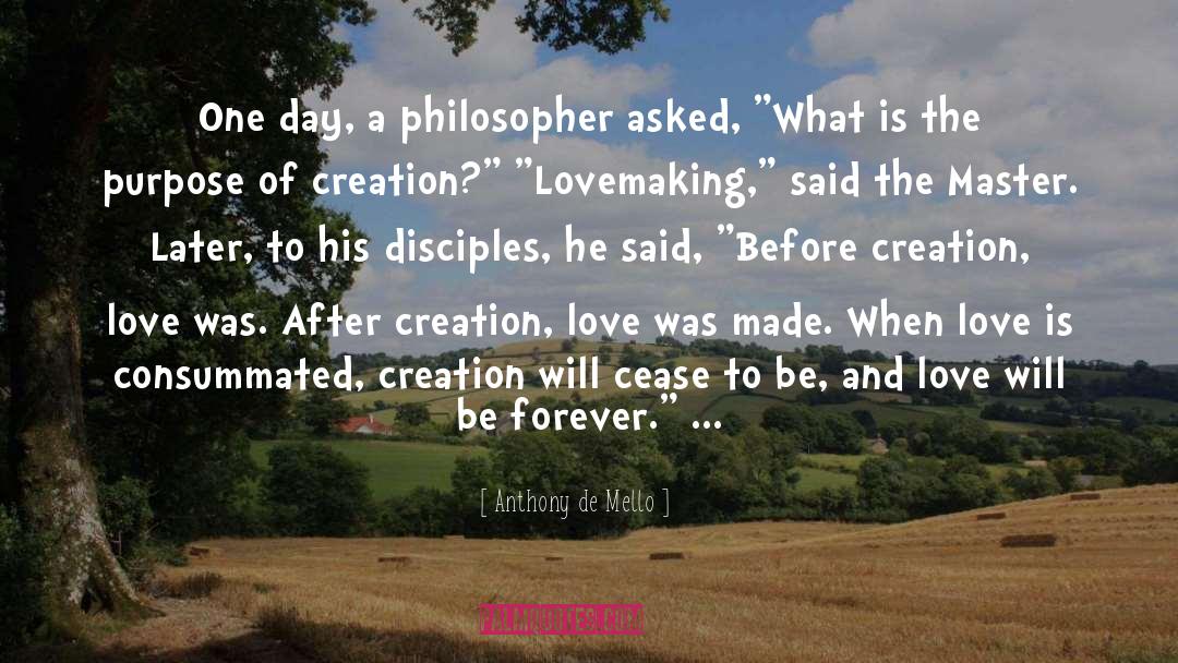 Love Forever quotes by Anthony De Mello