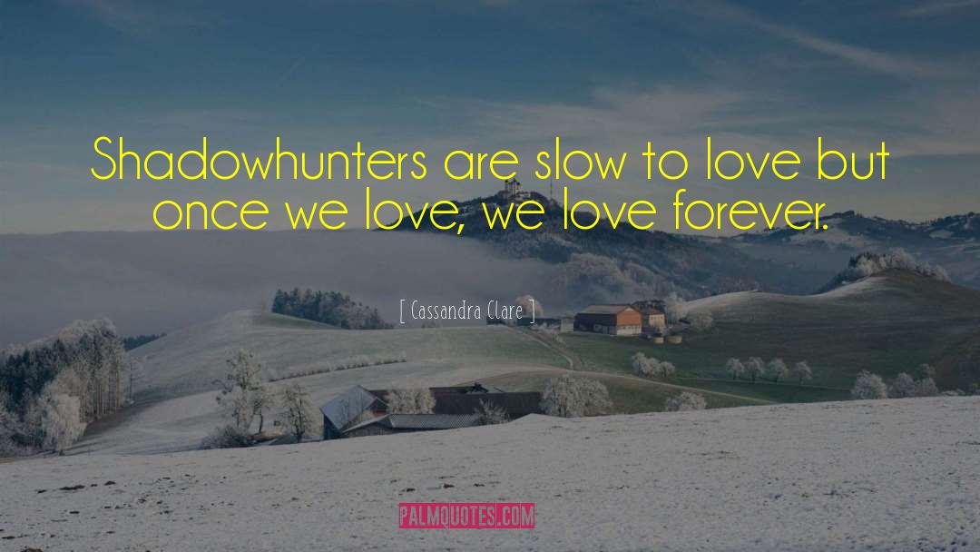 Love Forever quotes by Cassandra Clare