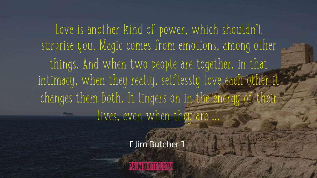 Love From Harry Potter quotes by Jim Butcher