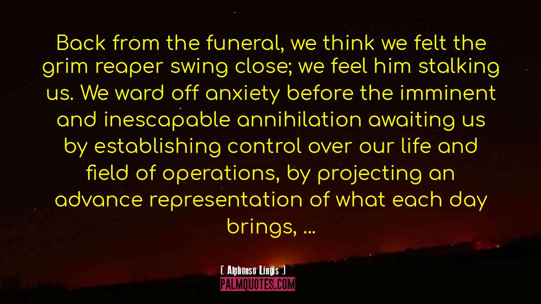 Love Funeral quotes by Alphonso Lingis