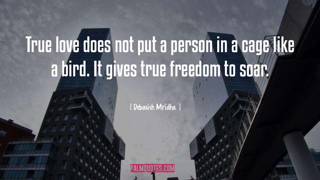 Love Gives You Freedom quotes by Debasish Mridha