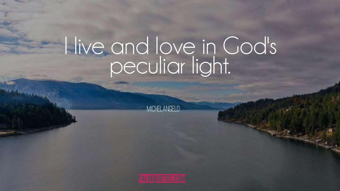 Love God quotes by Michelangelo