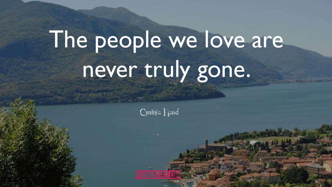 Love Gone Sour quotes by Cynthia Hand