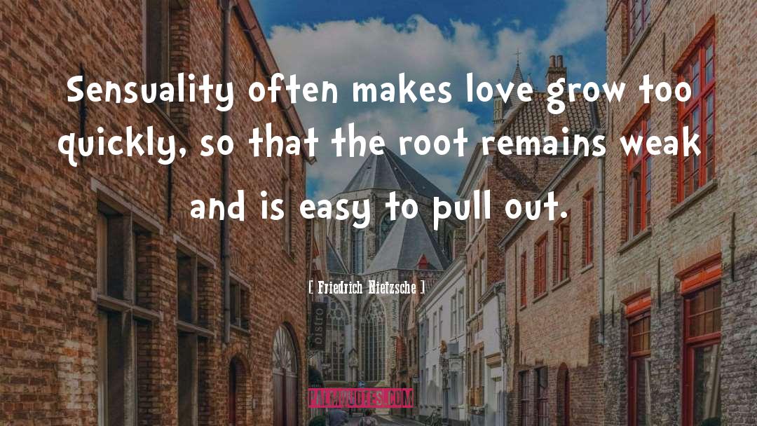 Love Grows quotes by Friedrich Nietzsche