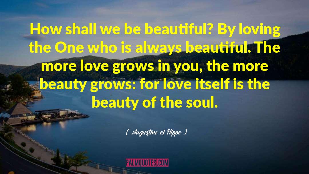 Love Grows quotes by Augustine Of Hippo