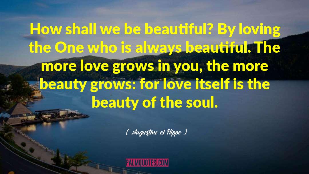 Love Grows Slowly quotes by Augustine Of Hippo