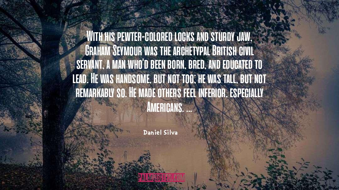 Love Handsome Man quotes by Daniel Silva