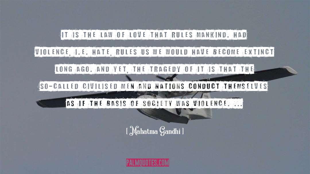 Love Hate quotes by Mahatma Gandhi