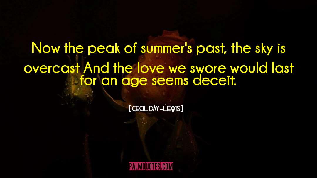 Love Heartbreaks quotes by Cecil Day-Lewis