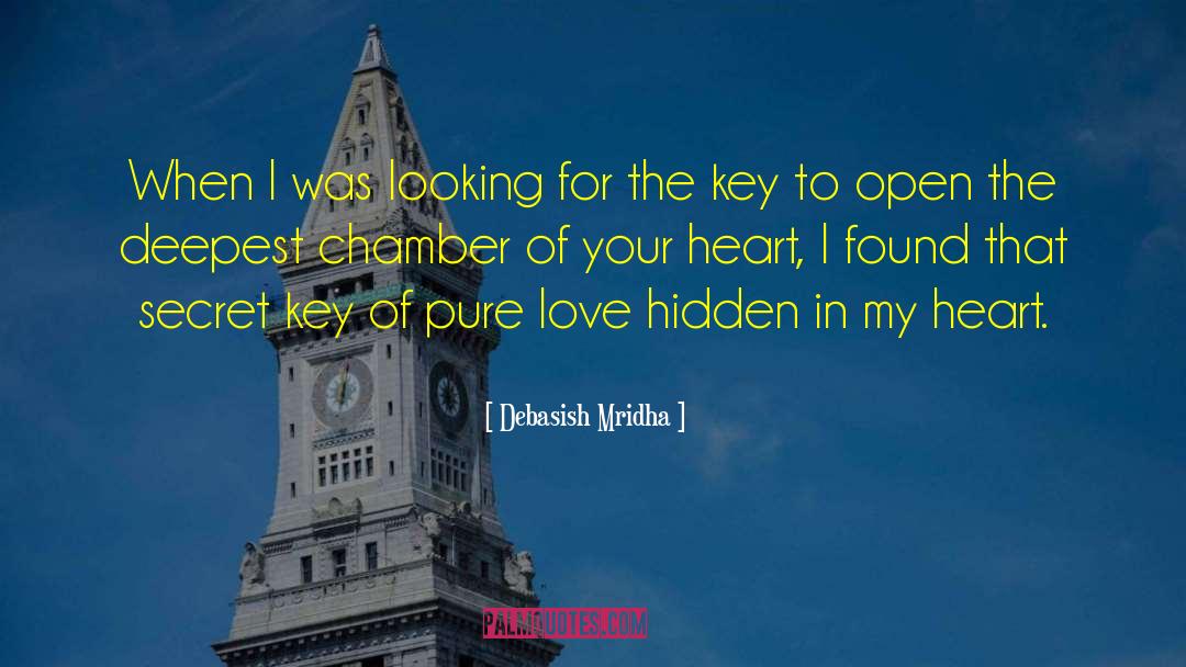 Love Hidden In My Heart quotes by Debasish Mridha