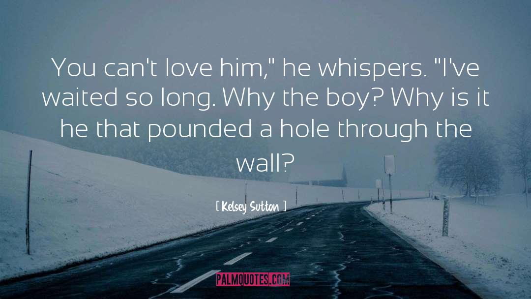 Love Him quotes by Kelsey Sutton