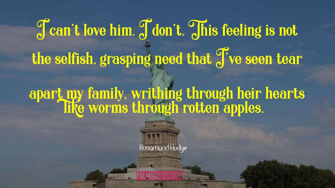 Love Him quotes by Rosamund Hodge
