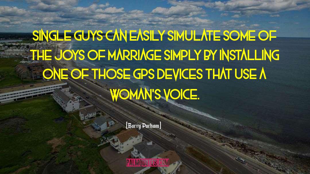 Love Humor quotes by Barry Parham