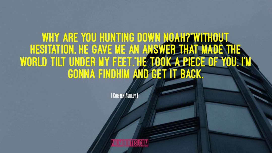 Love Hunting quotes by Kristen Ashley