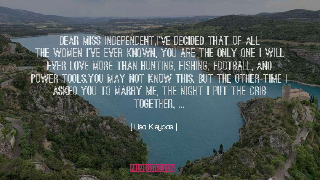 Love Hunting quotes by Lisa Kleypas