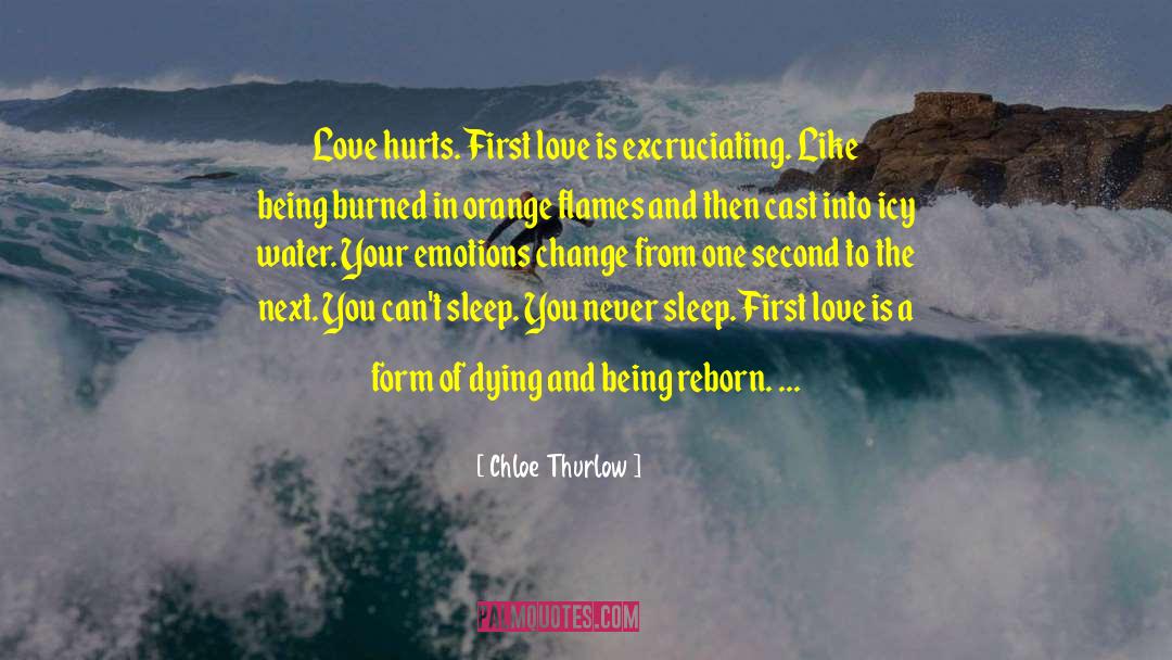 Love Hurts quotes by Chloe Thurlow