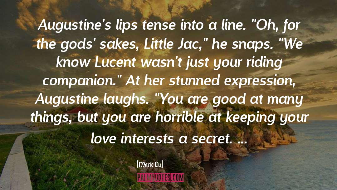 Love Interests quotes by Marie Lu