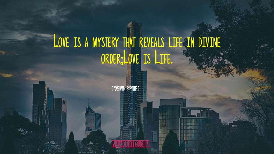 Love Is A Mystery quotes by Yasmin Birdie