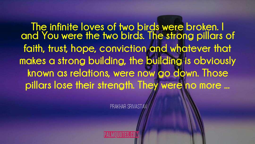 Love Is A Strong Word quotes by Prakhar Srivastav