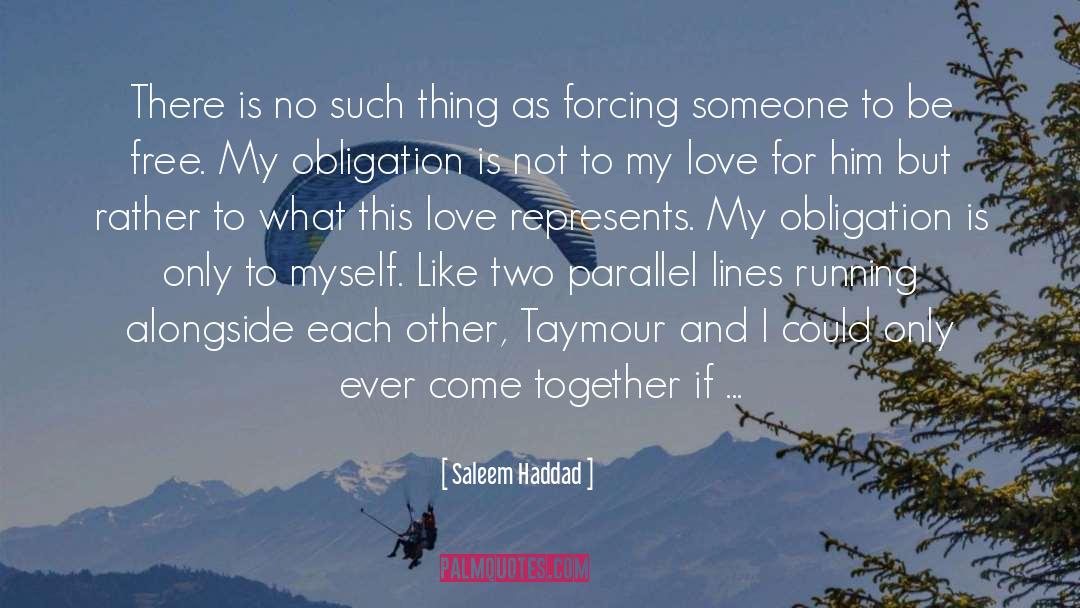 Love Is Beauty quotes by Saleem Haddad