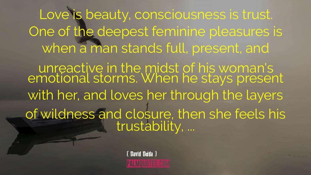 Love Is Beauty quotes by David Deida