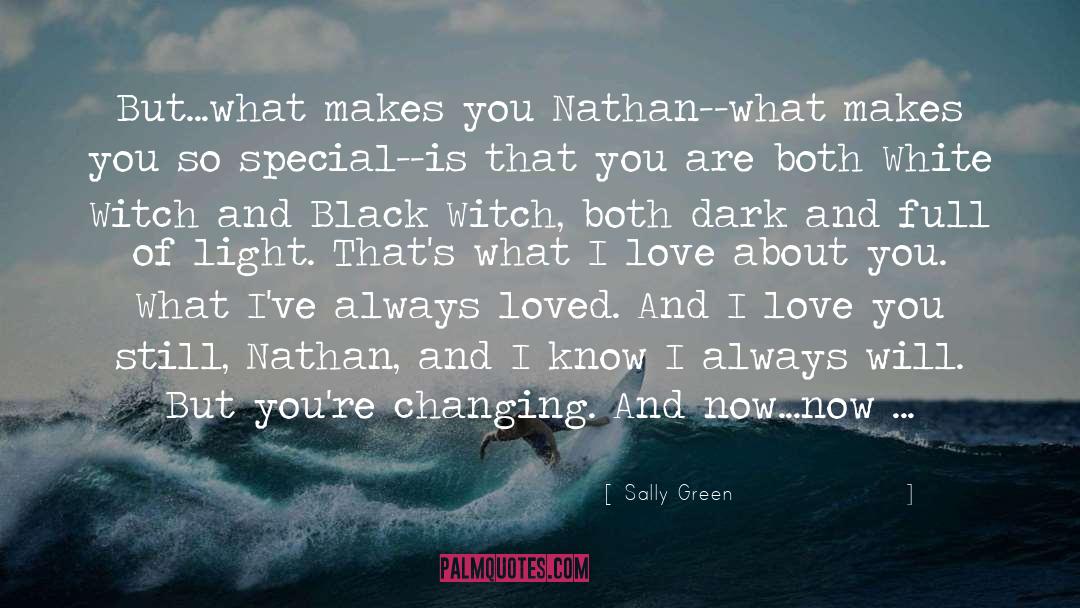 Love Is Black And White quotes by Sally Green