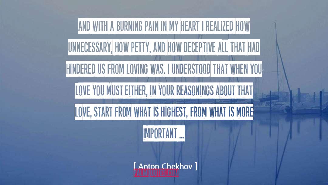 Love Is Everything quotes by Anton Chekhov