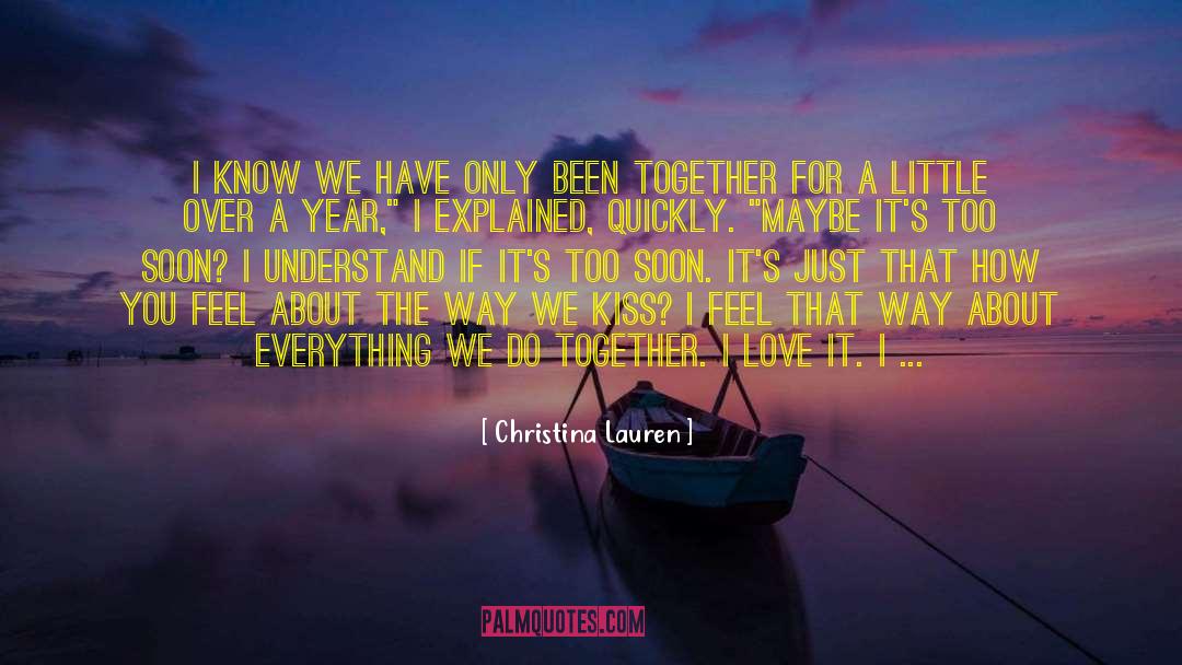 Love Is Just A Word quotes by Christina Lauren