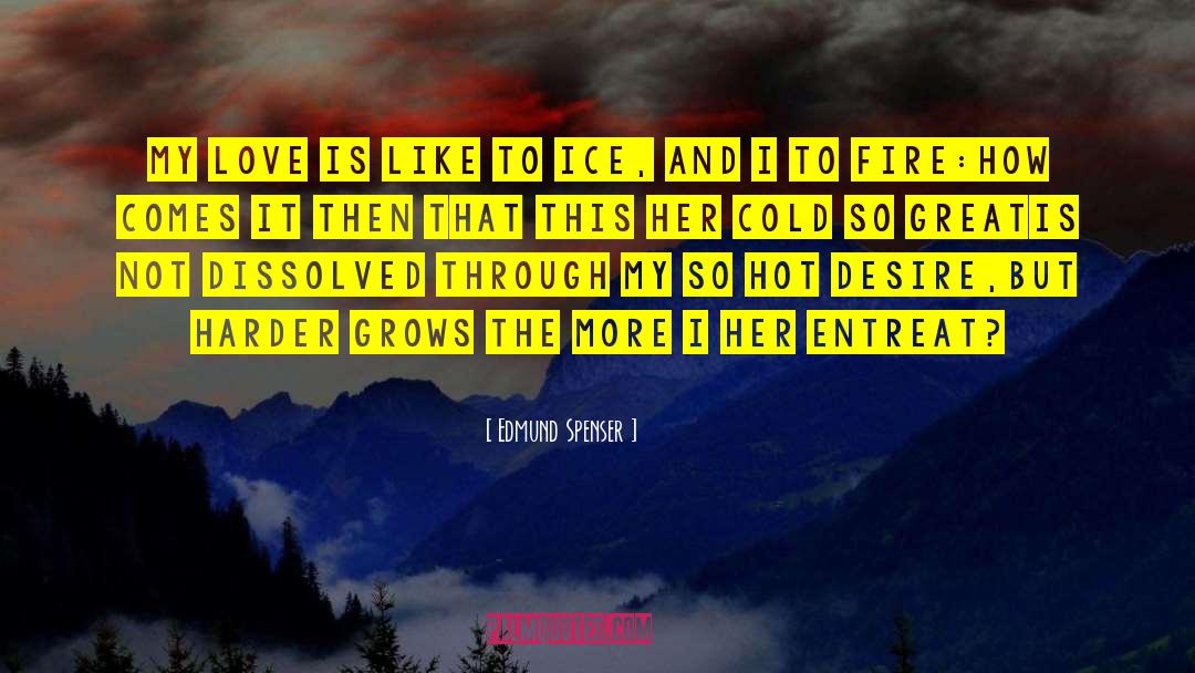 Love Is Like quotes by Edmund Spenser