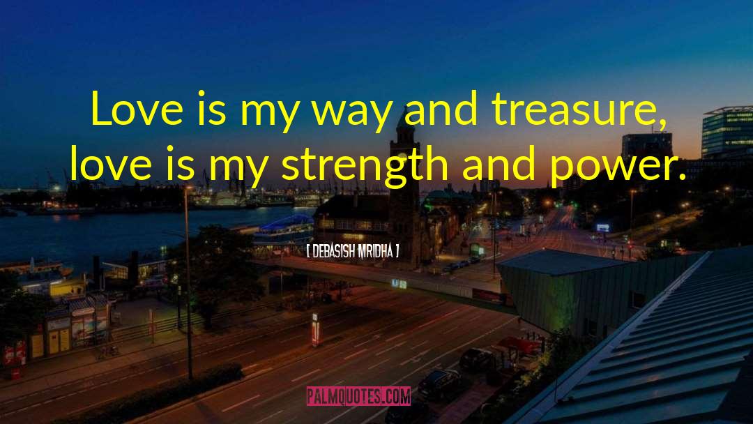 Love Is My Strength quotes by Debasish Mridha