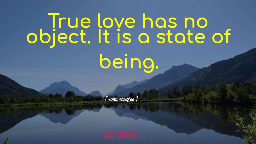 Love Is Right quotes by John McAfee