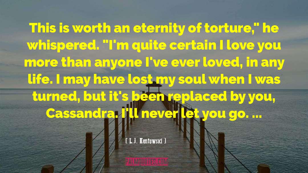 Love Is Torture quotes by L.J. Kentowski