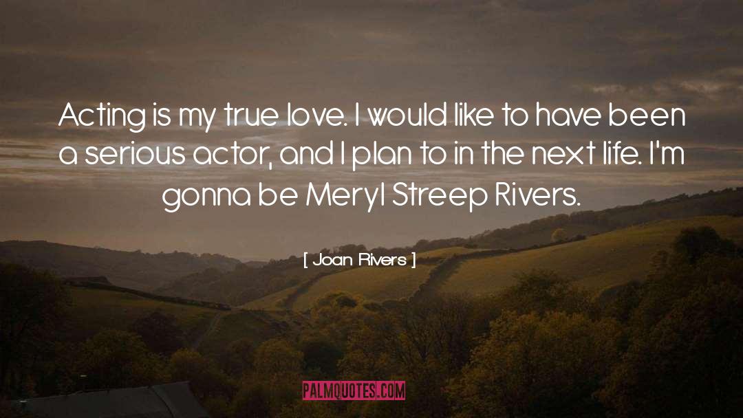 Love It When A Plan Comes Together Quote quotes by Joan Rivers