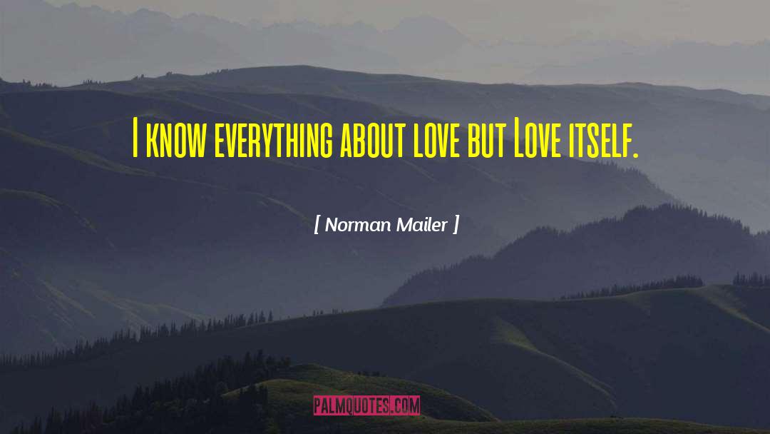 Love Itself quotes by Norman Mailer